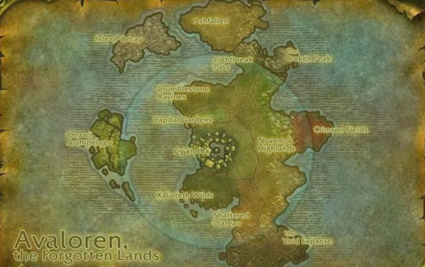 《魔兽世界》迎来11.0版本：神秘大陆阿瓦洛伦的初现